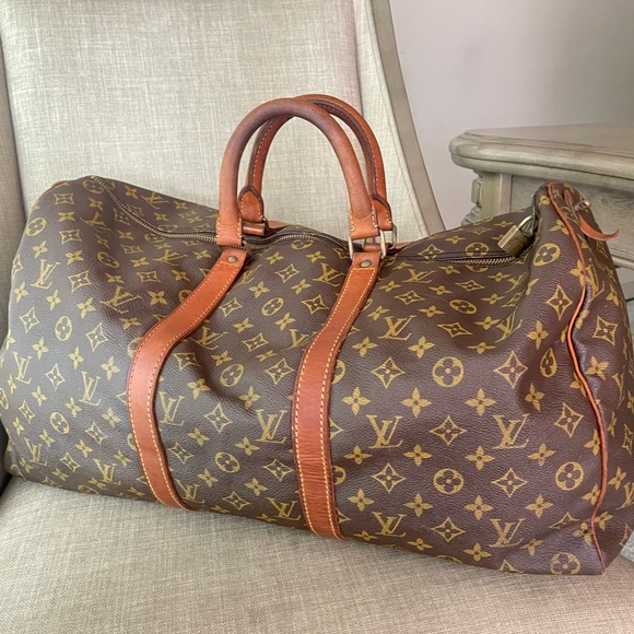 Authentic Louis Vuitton Monogram keepall 45 (F63) - Picture 1 of 16